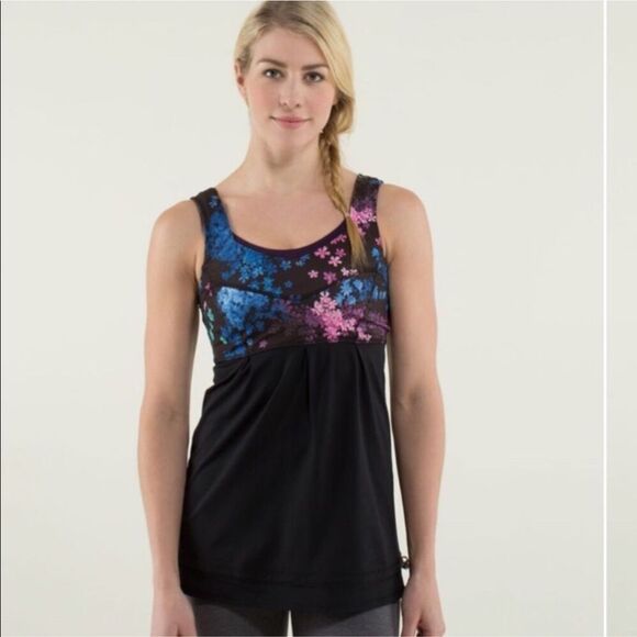 Lululemon Floral Tame Me Tank - Picture 1 of 5